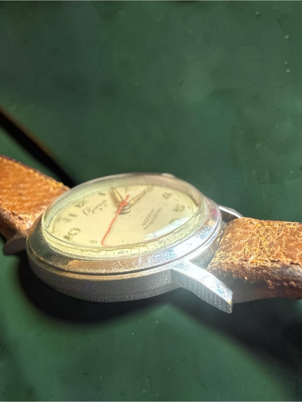 Vintage Banner military style mechanical watch. 1950s running very well - Picture 4 of 5